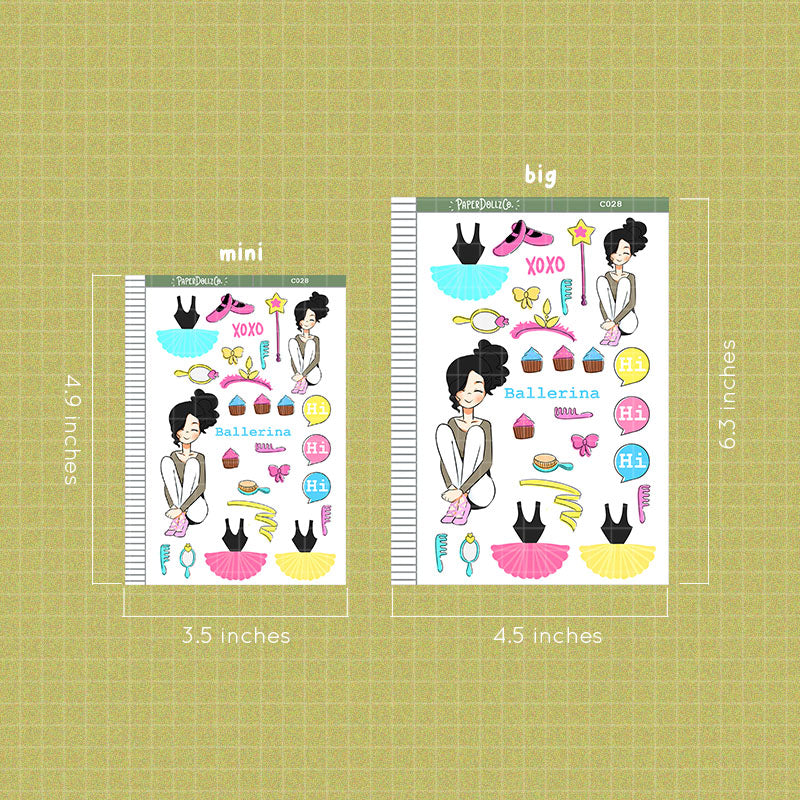 Ballerina | Collections Sticker | C028