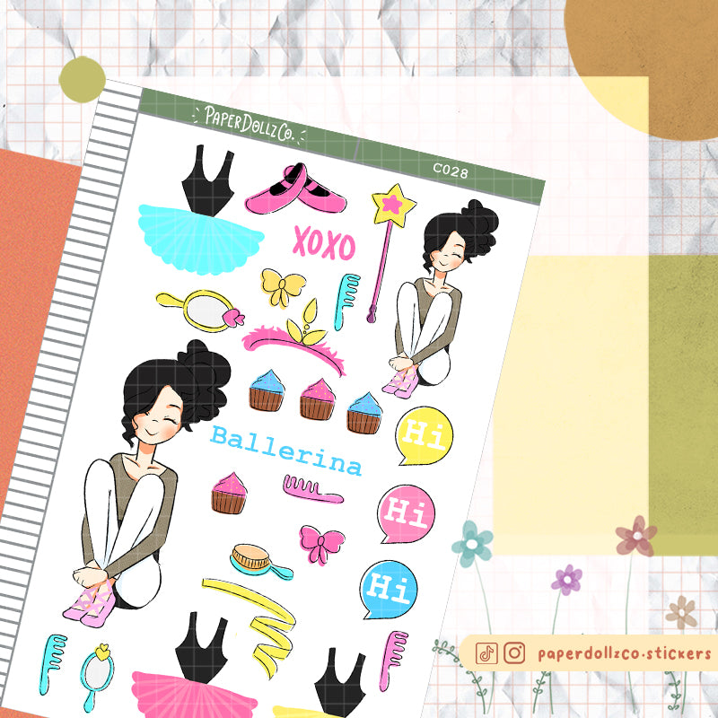 Ballerina | Collections Sticker | C028