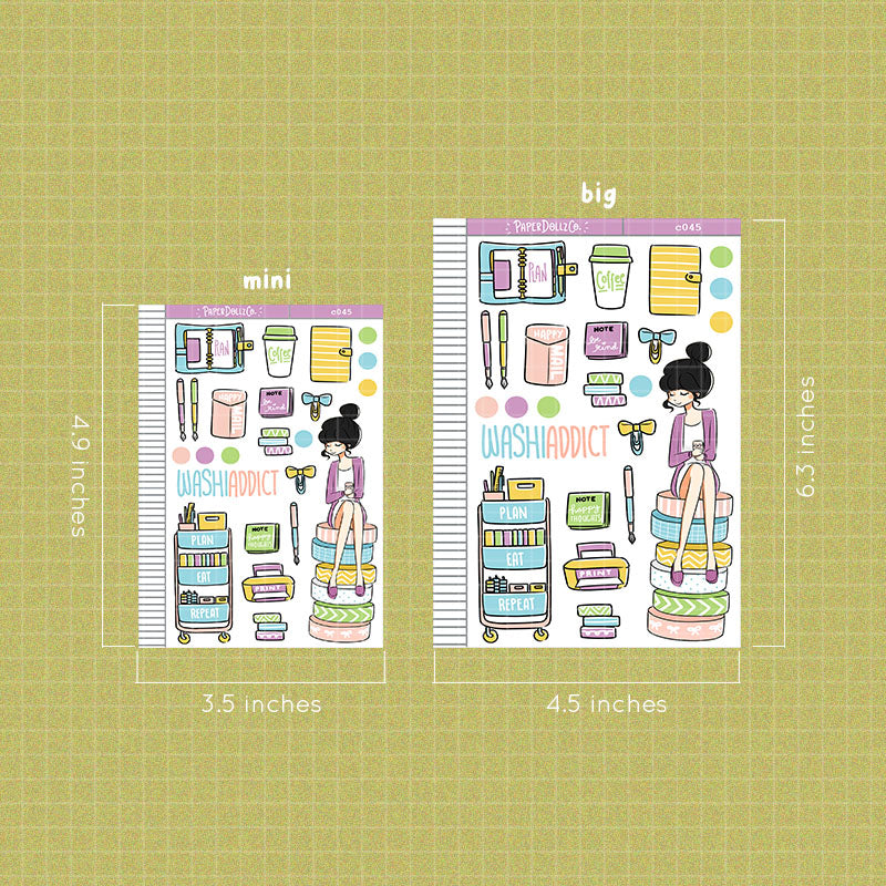 Washi Addict | Collections Sticker | C045