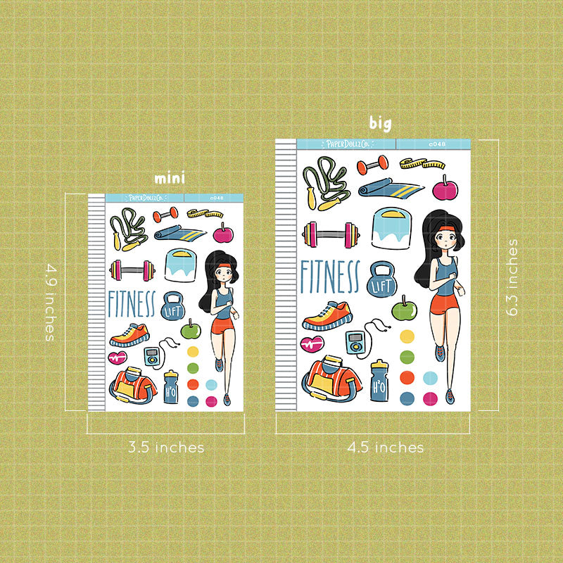 Fitness | Collections Sticker | C048
