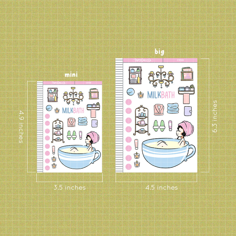 Milk Bath | Collections Sticker | C059