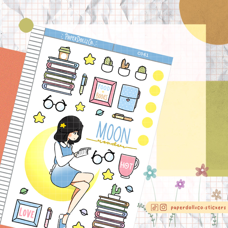 Moon Reader | Collections Sticker | C061