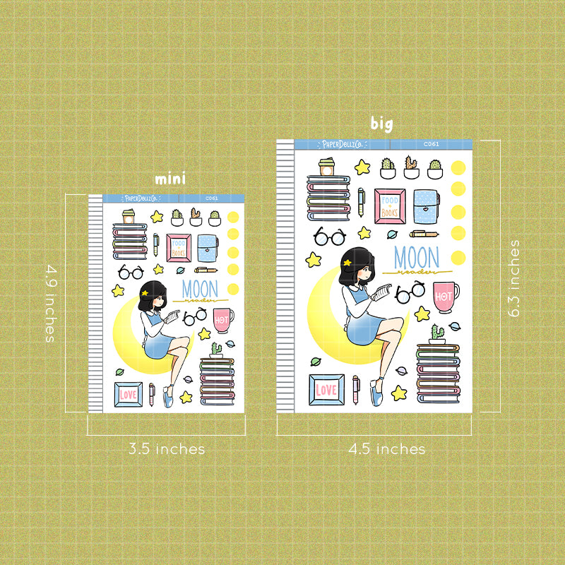 Moon Reader | Collections Sticker | C061