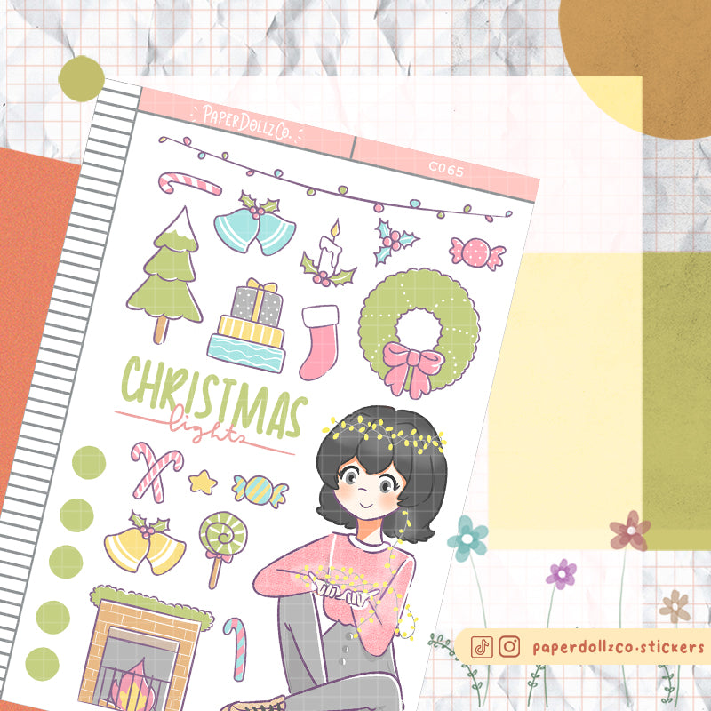 Christmas Lights | Collections Sticker | C065