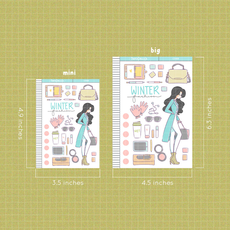 Winter Fashion | Collections Sticker | C068