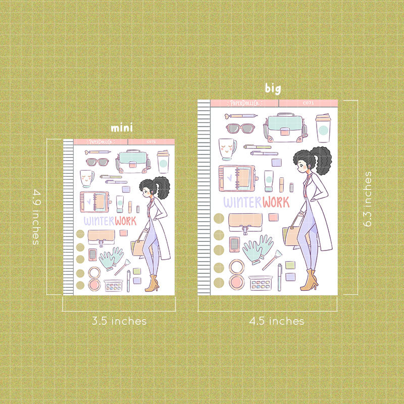 Winter Work | Collections Sticker | C071