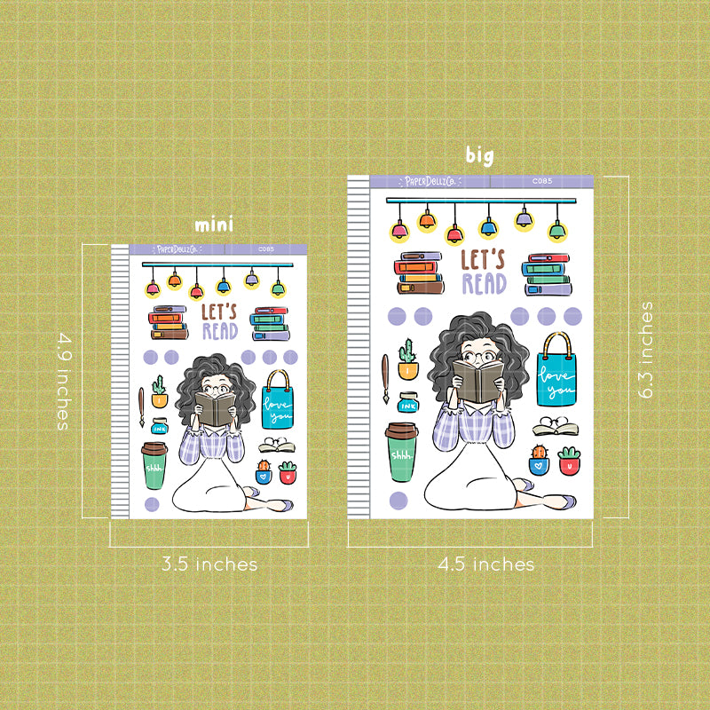 Let's Read | Collections Sticker | C085