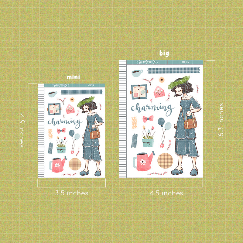 Charming | Spring | Collections Sticker | C136