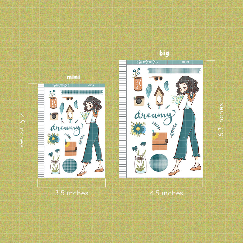 Dreamy | Spring | Collections Planner Sticker | C139