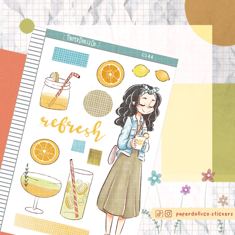 Refresh | Spring | Collections Sticker | C144