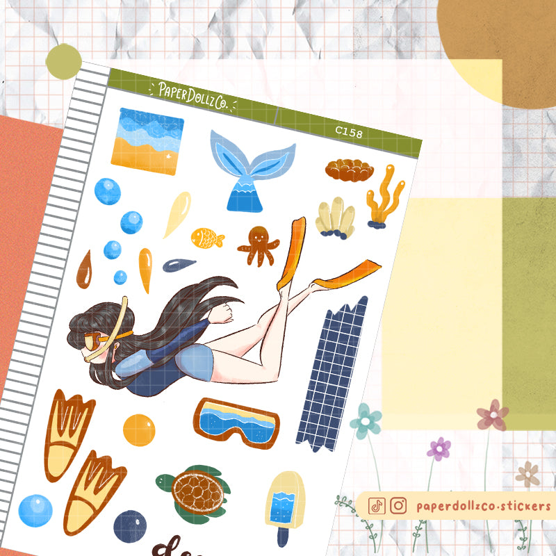 Deep Sea | Summer Camp | Collections Sticker | C158