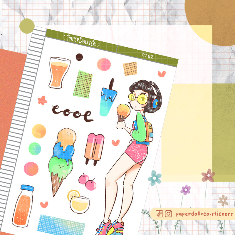 Cool | Summer Time | Collections Sticker | C162