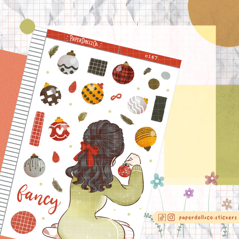Fancy | Cozy Holiday | Collections Sticker | C167