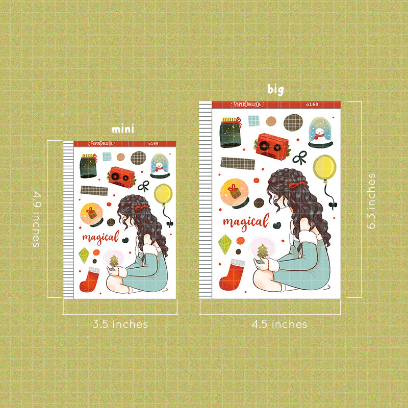 Magical | Cozy Holiday | Christmas Sticker | C168