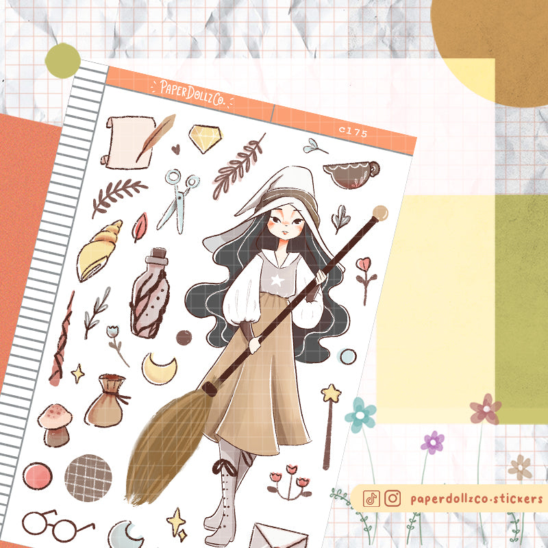Spook-takular | Sorceress | Hallowen Collections Sticker | C175