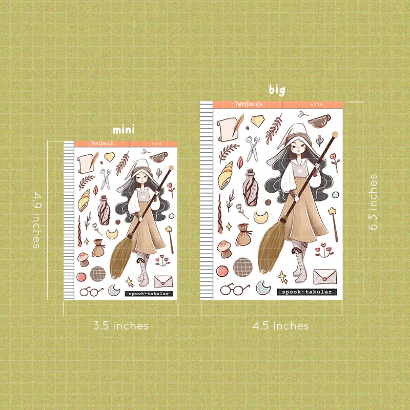 Spook-takular | Sorceress | Hallowen Collections Sticker | C175