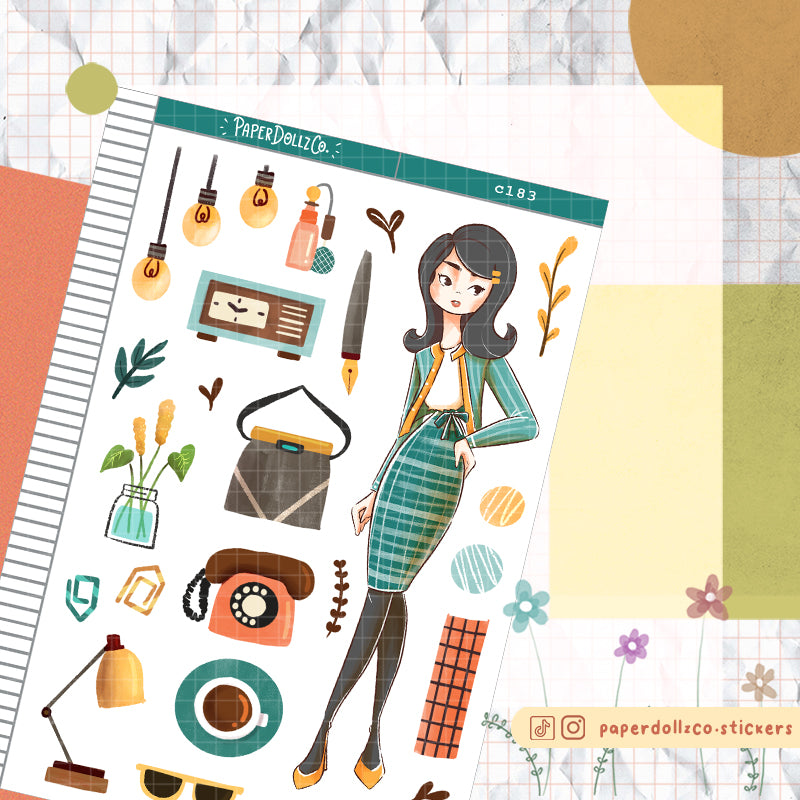 Office | Way out 60s | Collections Sticker | C183