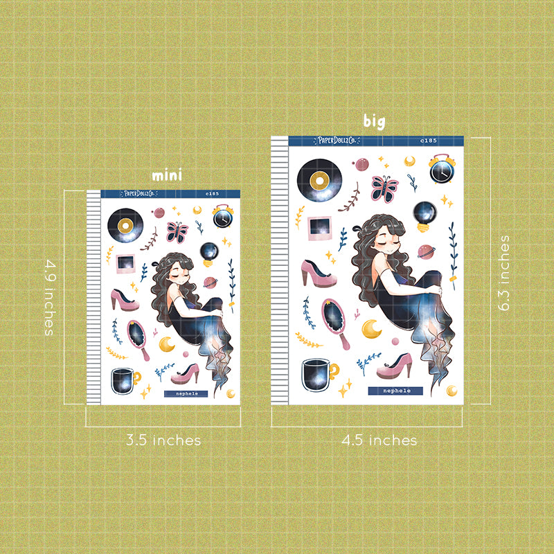 Nephele | Space Goddesses | Collections Sticker | C185