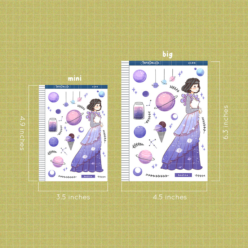 Hestia | Space Goddesses | Collections Sticker | C186