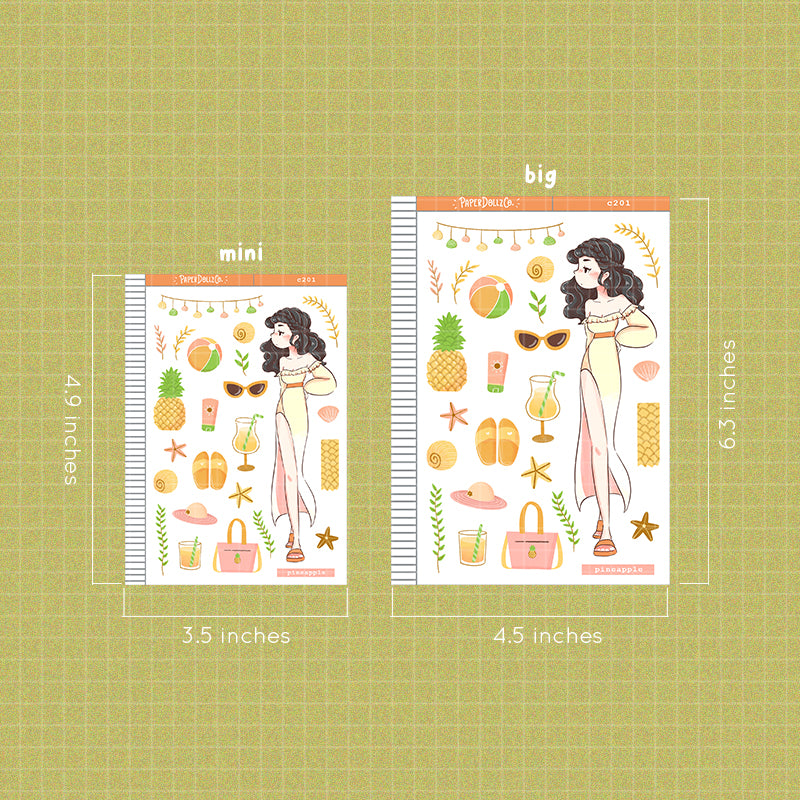 Pineapple | Sweet Summer | Collections Stickers | C201