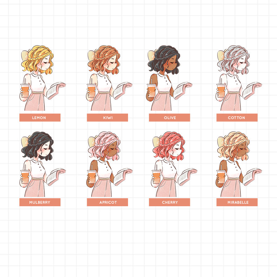 Strawberry | Sweet Summer | Collections Stickers | C203