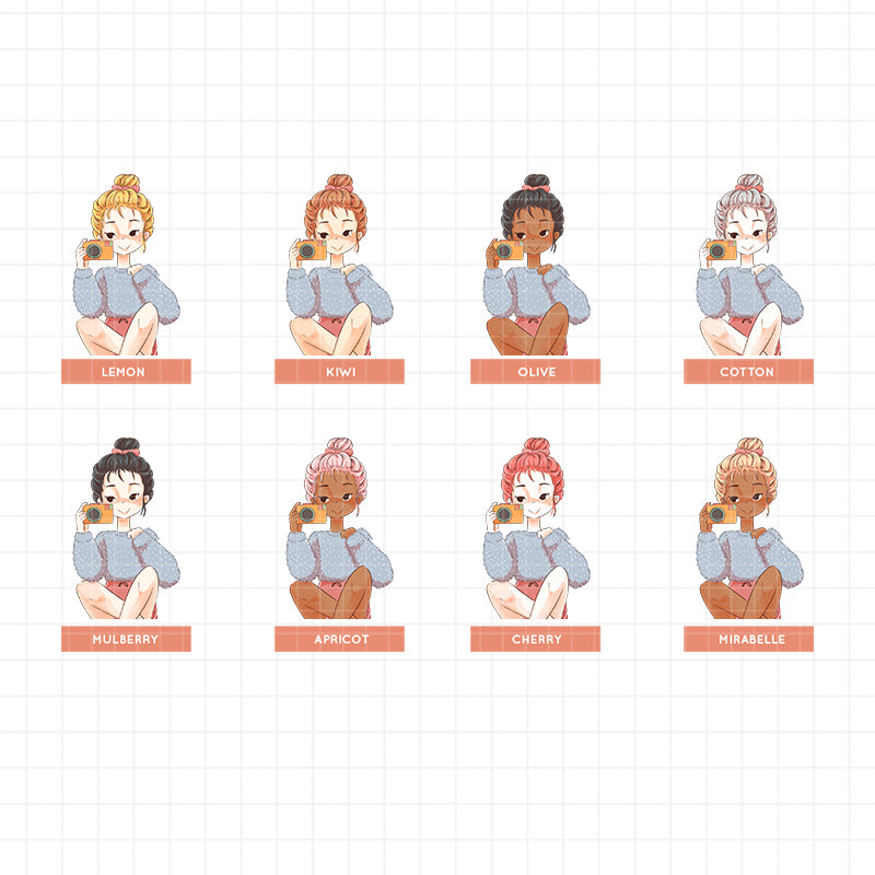 Warm | Slumber Party | Collections Stickers | C218