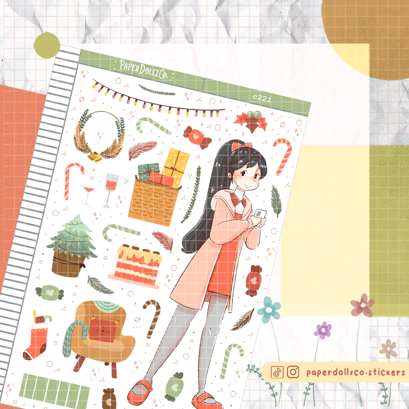 Blossom | Snow Puffy | Collections Stickers | C221