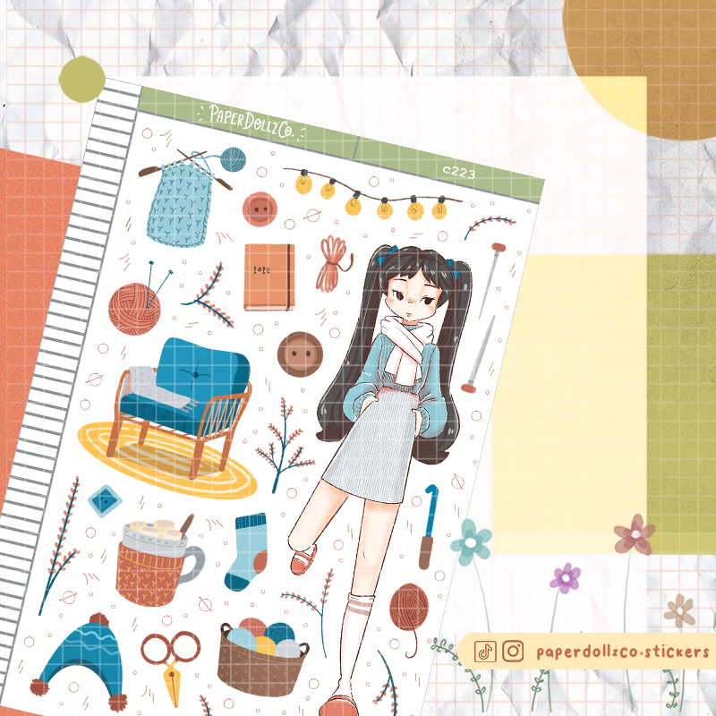 Bubbles | Snow Puffy | Collections Stickers | C223