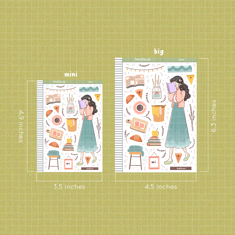 Bellum | Snow Puffy | Collections Stickers | C224
