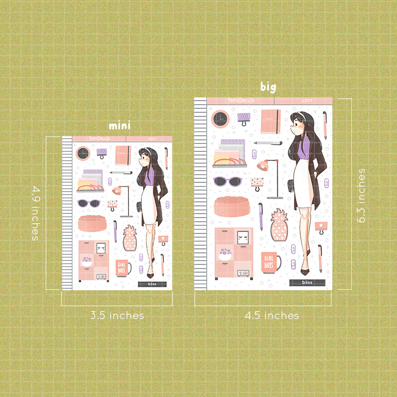 Bliss | Workaholic | Collections Stickers | C227