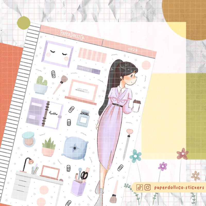 Bunny | Workaholic | Collections Stickers | C229
