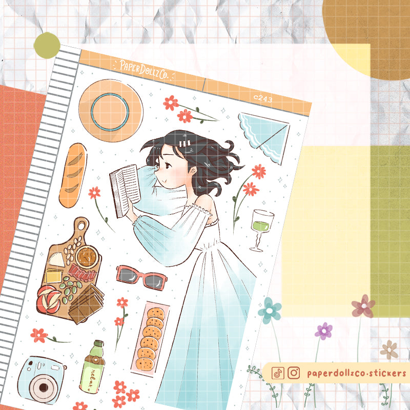 Cerulean | Picnic Diaries | Collections Stickers | C243