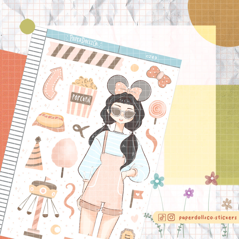 Swing Ride | My Fair Ladies | Collections Stickers | C249