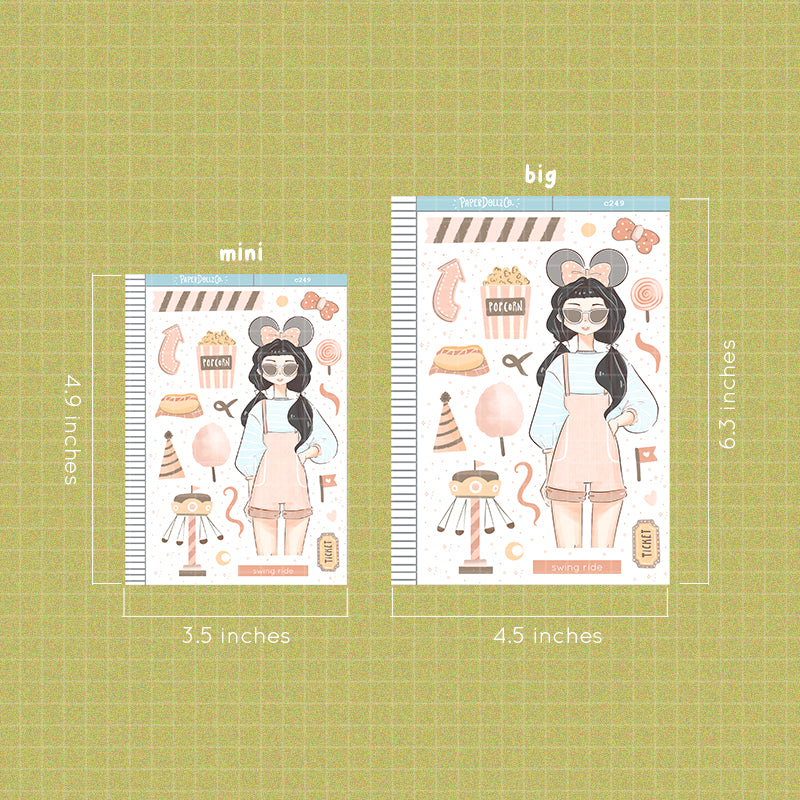 Swing Ride | My Fair Ladies | Collections Stickers | C249
