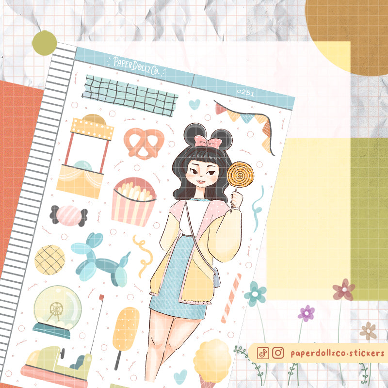 Bump Car | My Fair Ladies | Collections Stickers | C251