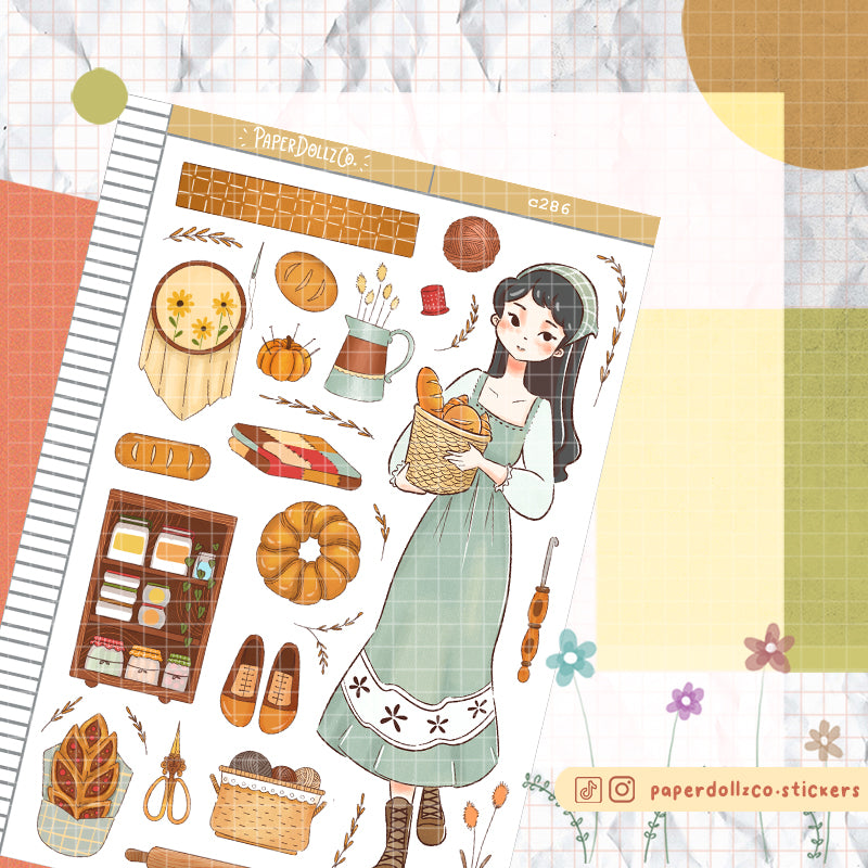 Hobbyist | Cottage Core | Collections Stickers | C286