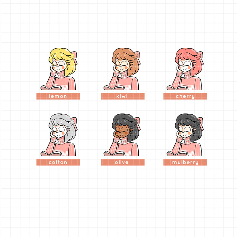 Time to Unwind PaperDollzCo Planner Sticker Book | CB004