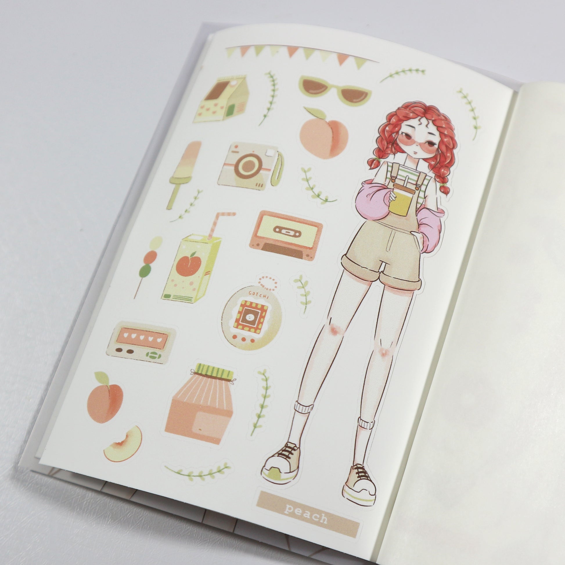 Sweet Summer PaperDollzCo Planner Sticker Book | CB020
