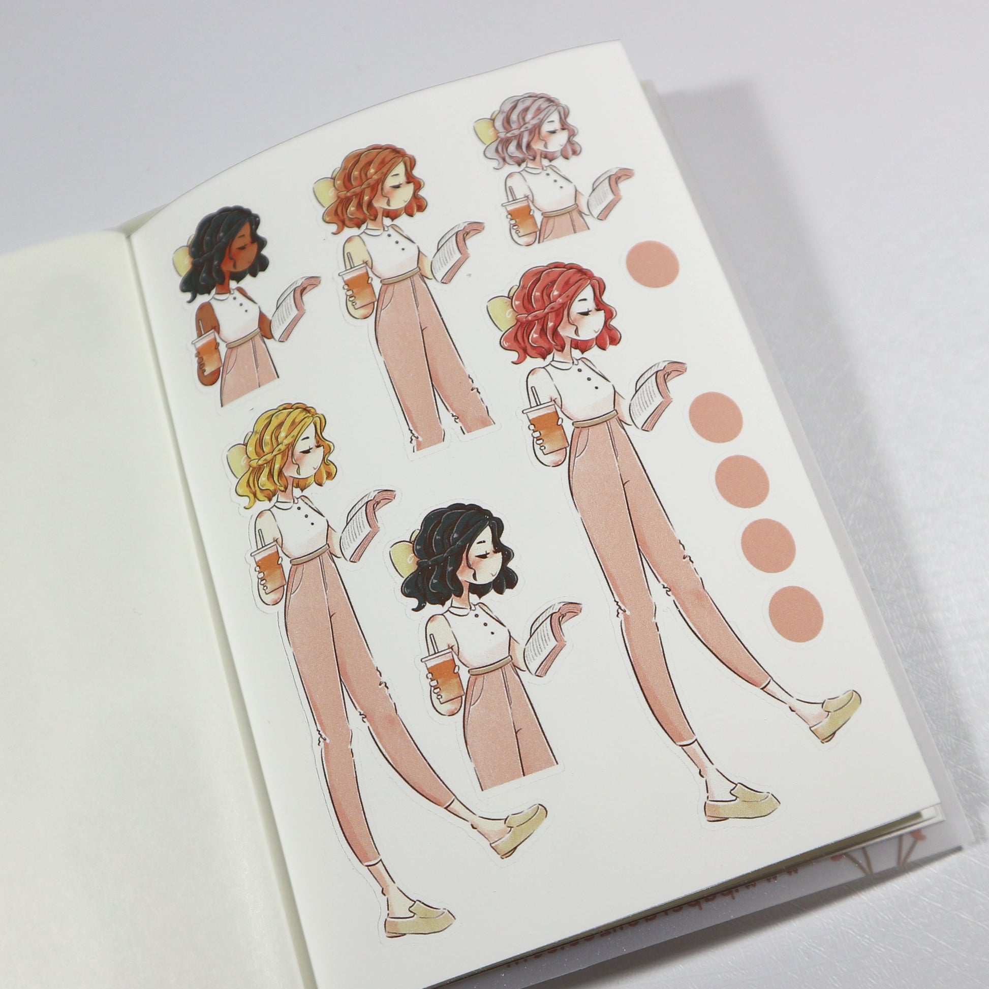 Sweet Summer PaperDollzCo Planner Sticker Book | CB020