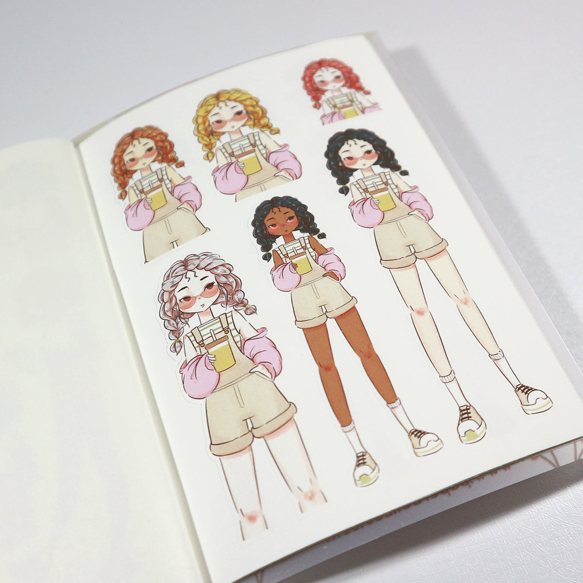 Sweet Summer PaperDollzCo Planner Sticker Book | CB020