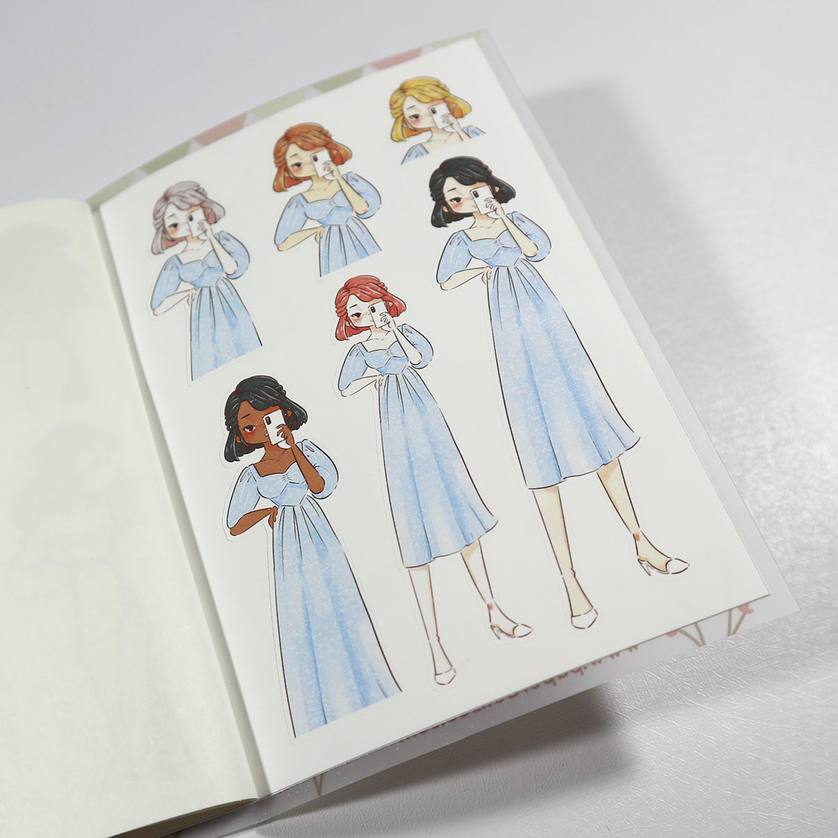 Sweet Summer PaperDollzCo Planner Sticker Book | CB020
