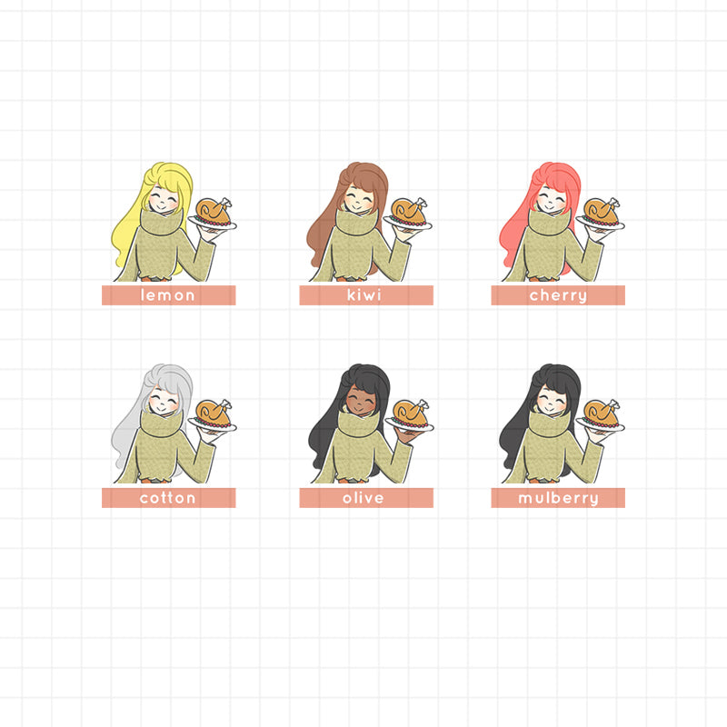 Thanksgiving | Collections Sticker | C124