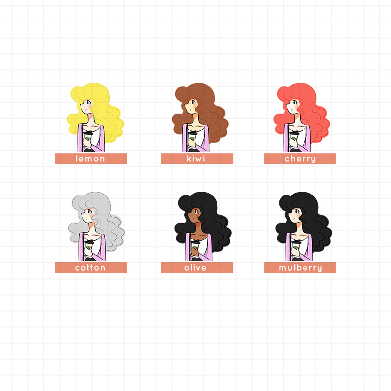Coffee Lover Collections Sticker | C393