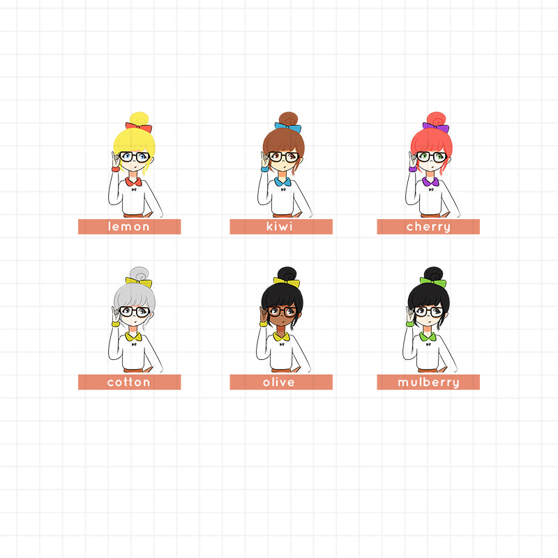 Nerdy | Collection Sticker | C006