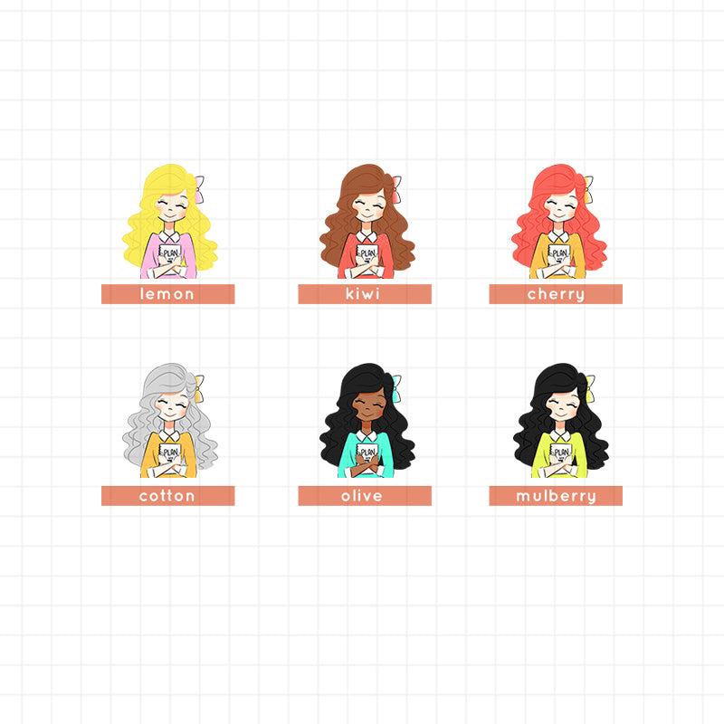 Girl | Collections Sticker | C010
