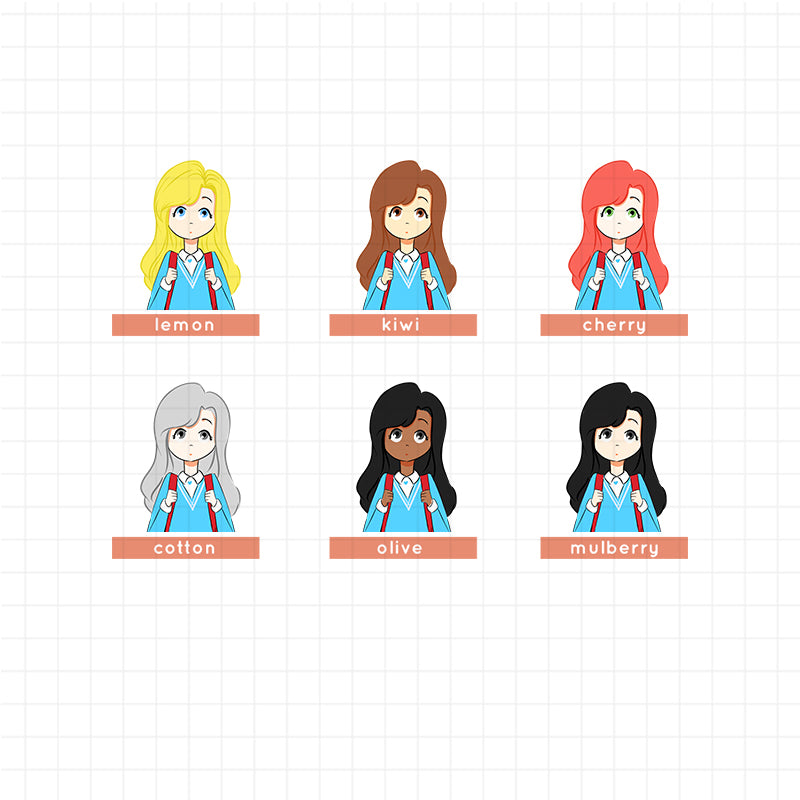 School | Collection Sticker | C004