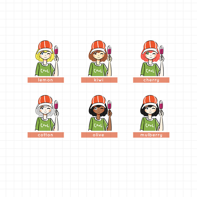 Ice Cream | Collections Sticker | C051