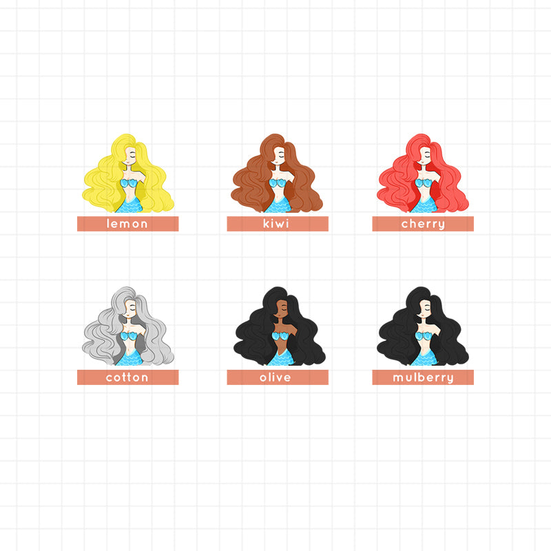 Mermaid | Collection Sticker | C025
