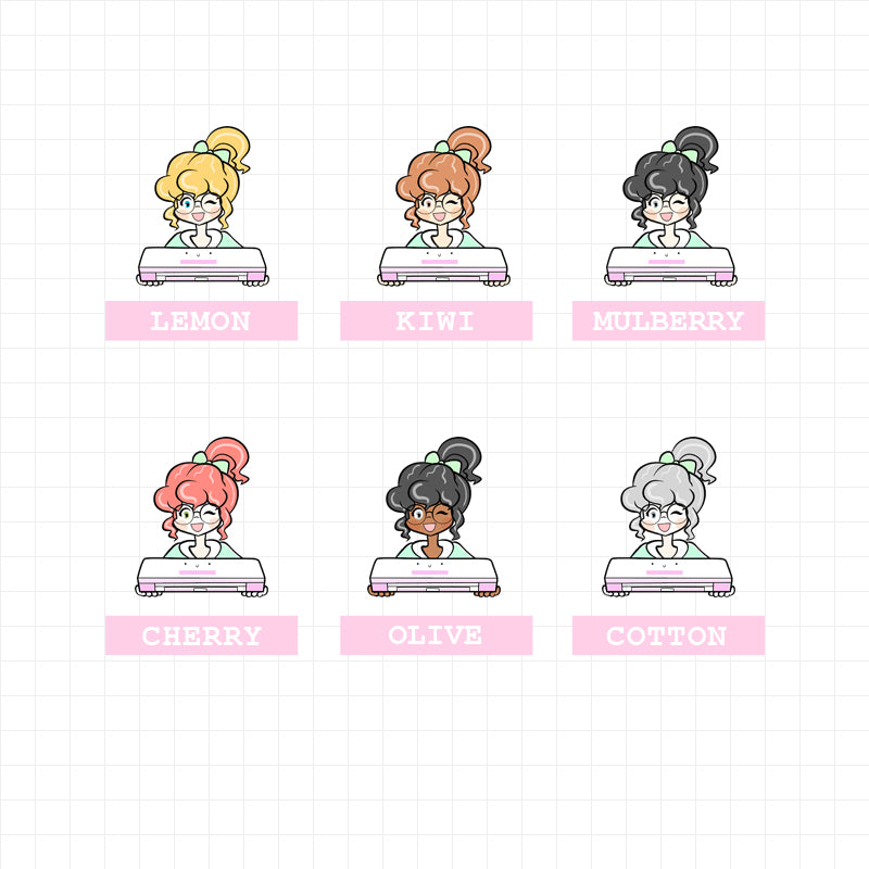 Cutting Machine Stocks | Activity Stickers | f010