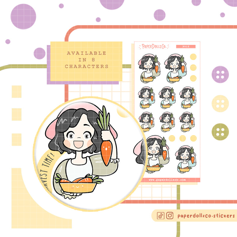 Harvest | Activity Stickers | f015